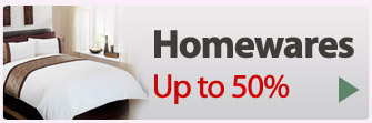 Homewares - Up to 50%