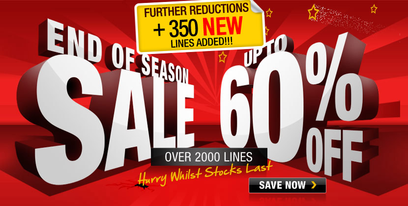 End of Season Sale