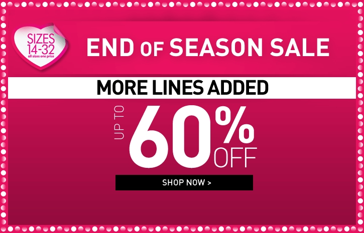 Shop End of Season Sale up to 60% off