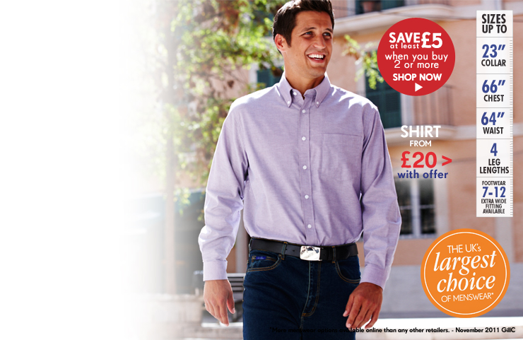 Oxford Shirt from �20 with offer
