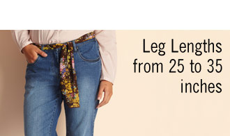 Leg Lengths from 25 to 35 inches