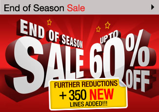 End of Season Sale - Up to 60% Off >