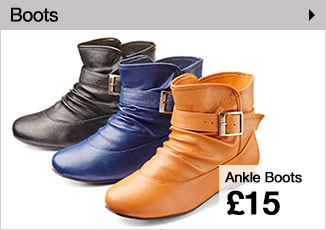 Ankle Boot &pound;15 >