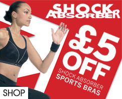 �5 Off Shock Absorber Sports Bras
