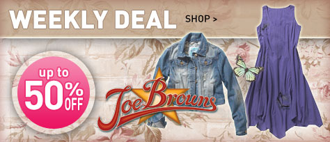 Weekly Deal - Shop Joe Browns