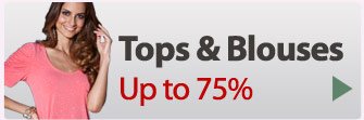 Tops & Blouses - Up to 75% off