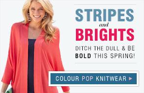 Stripes and Brights - Ditch the dull and be bold this Spring!