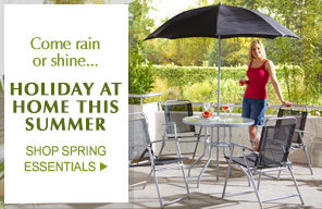 Holiday At Home This Summer - Shop Spring Essentials >