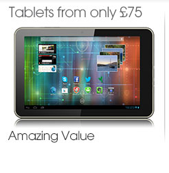 Tablets from only &pound;75