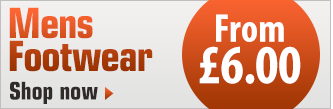 Mens Footwear from £6.00 >