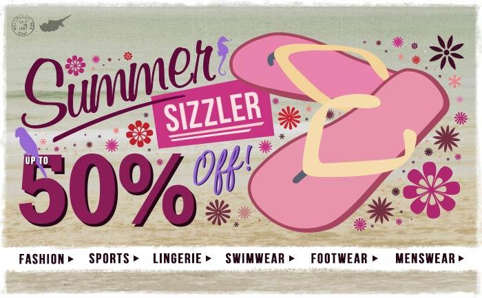 Summer Sizzler - 50% Off!