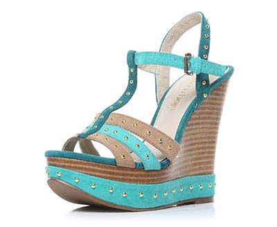 Green Wedge Shoe