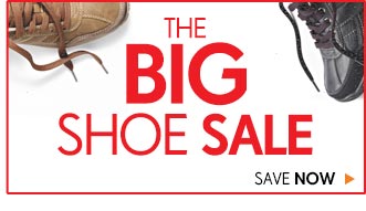 The Big Shoe Sale  Save Now >