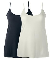 Black and white camisole pack