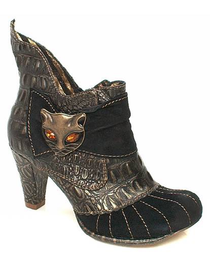 Irregular Choice Whimsical Miaow Boot