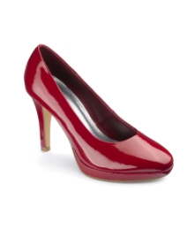 wide fit platform court shoes