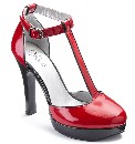 red shoes