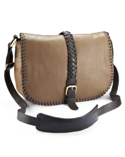 Leather Overbody bag