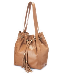 tan handbag