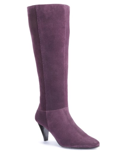 Legroom calf boots