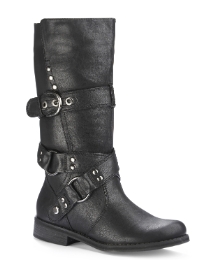 Viva La Diva Biker Boots Standard Fit