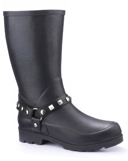 Viva La Diva Biker Boot Wellie
