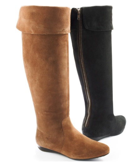 Grazia Zip Up Over The Knee Boot E Fit Save £53.00