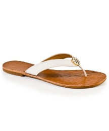 Tory Burch Thora White Toe Post