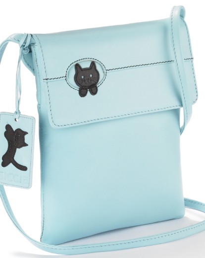 Ciccia Peeping Cat Leather Cross Body Ciccia Peeping Cat Leather Cross Body