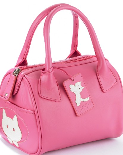 Ciccia Peeping Cat Mini Bowling Bag