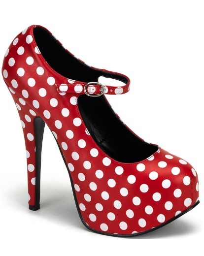 Bordello Teeze Platform Mary Jane Shoes