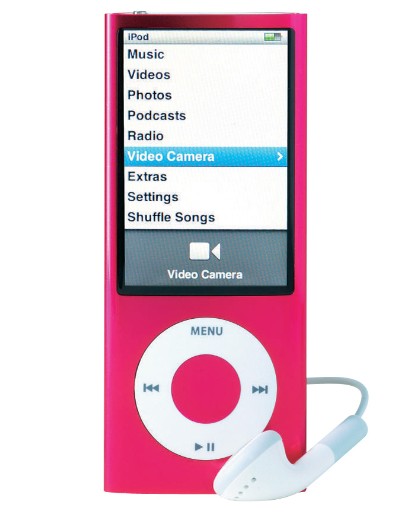 8GB iPod Nano Pink 5th Gen with camera