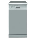 Beko Slimline Dishwasher Silver+ Install