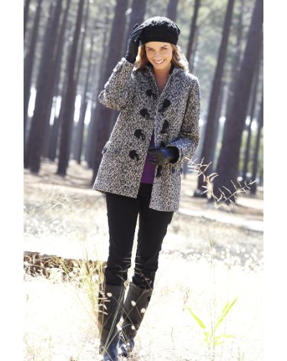 Short Duffle Coat Length 28in