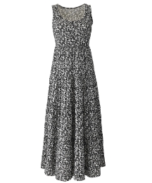 Animal print maxi dress