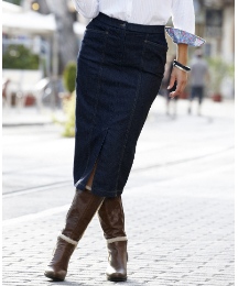 Magi-Fit Denim Skirt