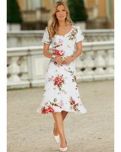 Changes By Together Print Dress 43in