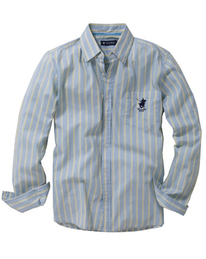 Santa Monica Striped Long Sleeve Shirt