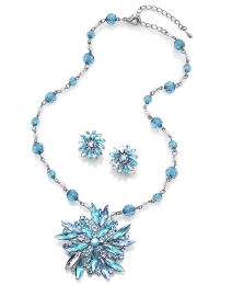 Malissa J Gabriella Necklace Earring Set