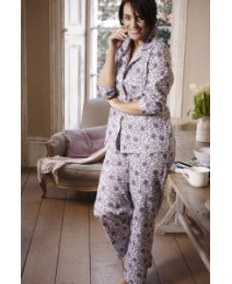Pretty Secrets Brushed Cotton Pyjama Set