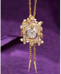 cuckoo clock pendant