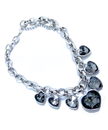 Funky Jewellery Heart Charm Necklace