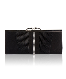 Claudia Canova Tiffany Pleated Clutch