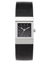Black strap watch
