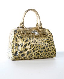 Lili Bou Sequin Bowling Bag
