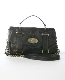 Lili Bou Turn Lock Satchel