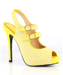 Bettie Page Pinky Open Toe SlingBack