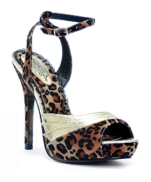 Bettie Page Gilda Ankle Strap Sandal