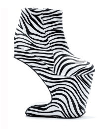 Bettie Page Cora Wedge Ankle Boot