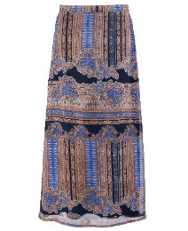 plus size maxi skirt